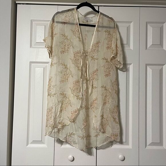 Christine Vancouver Other - Christine Vancouver la petite coquette robe silk one size EUC VINTAGE